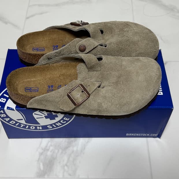 버켄스탁 보스턴 소프트 풋베드 토프-레귤러 새상품 판매