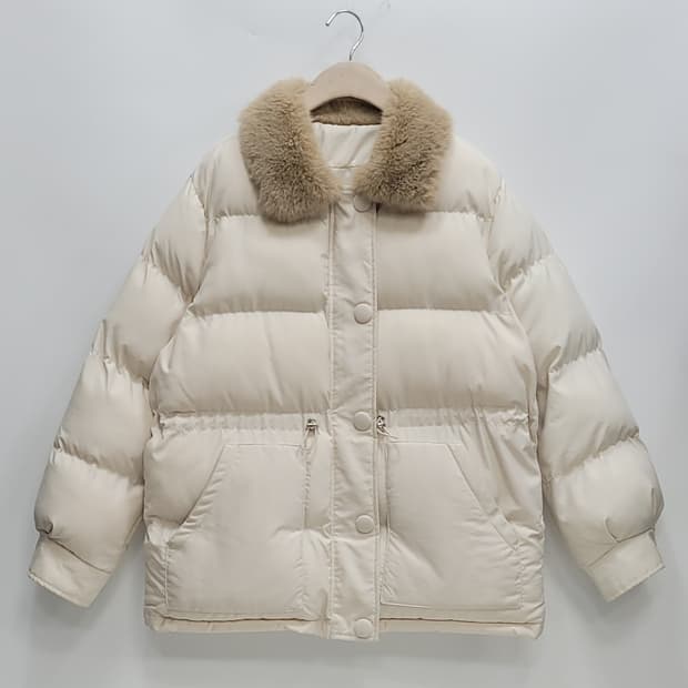 OZOC 22FW 오조크 퍼 카라 패딩 점퍼 / 여 FREE
