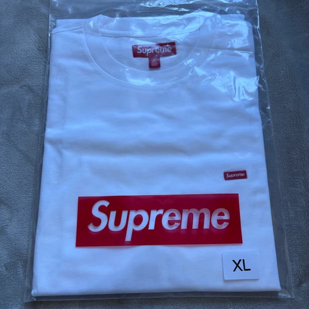 슈프림 스몰박스 티셔츠 화이트 25FW XL