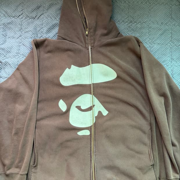 베이프 후드집업