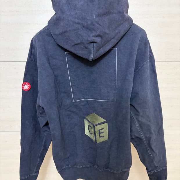 C.E OVERDYE CUBE HEAVY HOODY