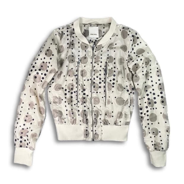 디젤 도트패턴 자켓 점퍼 