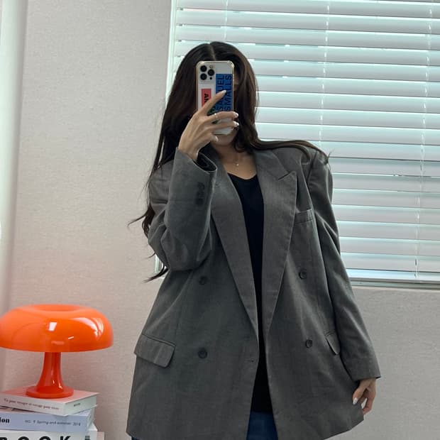 (L)빈티지 울 블레이져-M1459