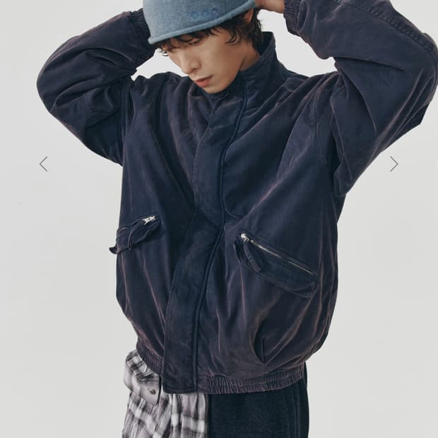 OVERFIT ROLLED BEANIE Indi Blue 