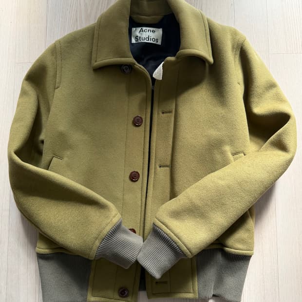 아크네 스튜디오 울 자켓 블루종