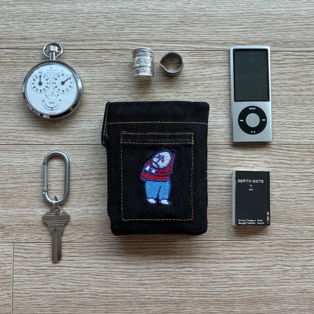 Polar Skate Big Boy demin Remake wallet