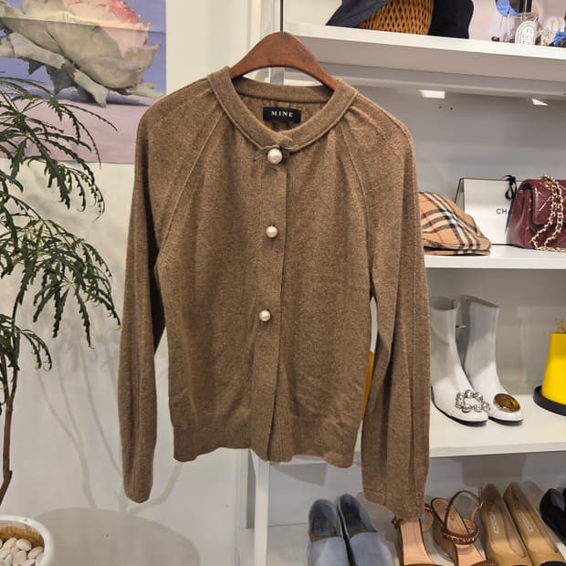 MINE 마인 캐시미어 100 가디건