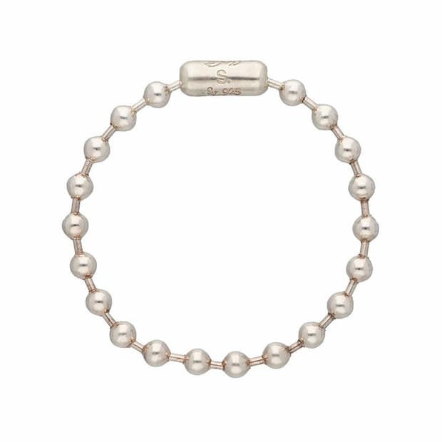 ball chain bracelet. -L- regular