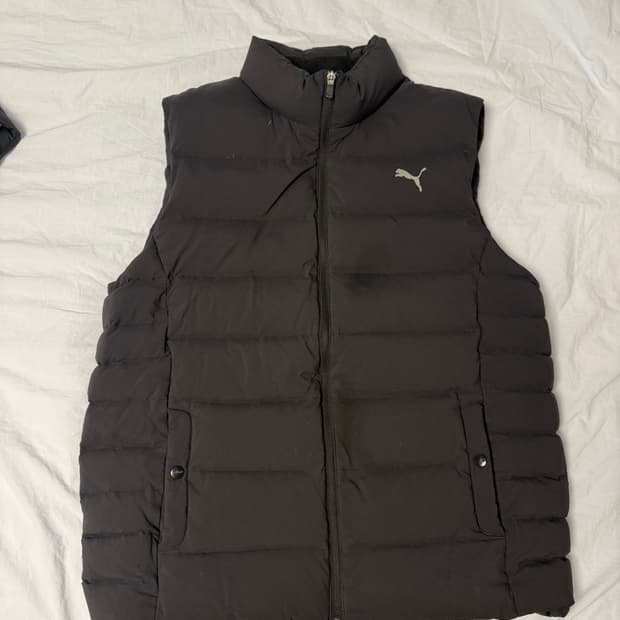 푸마 패딩조끼