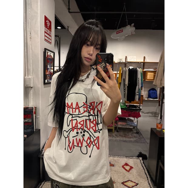 HYSTERIC GLAMOUR DREAMS BURN DOWN Tee