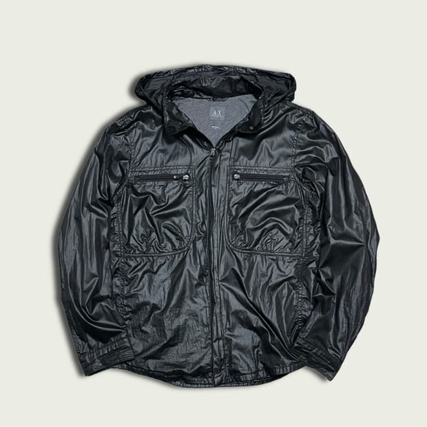 아르마니 익스체인지 글로시 자켓