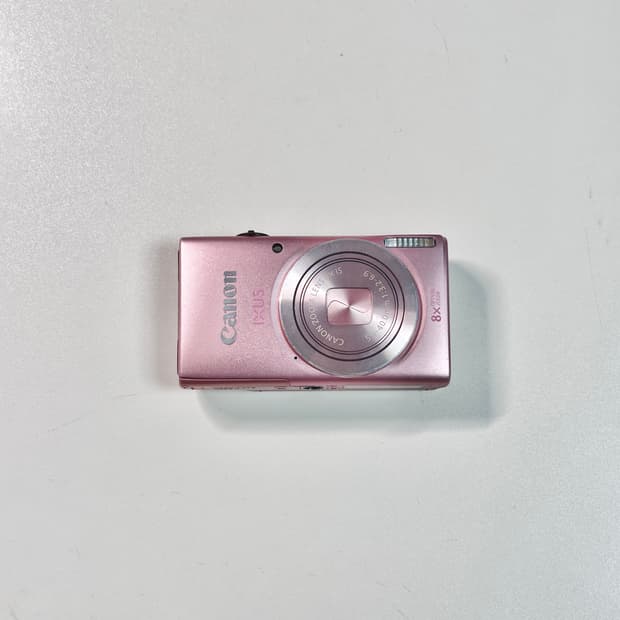 작례O) Canon ixus 132 캐논 익서스 132 핑크
