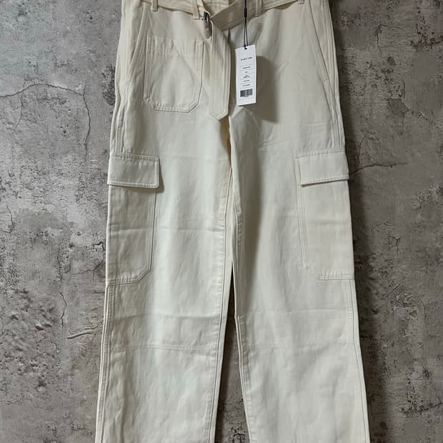 헬무트랭 벨트 카고 바지