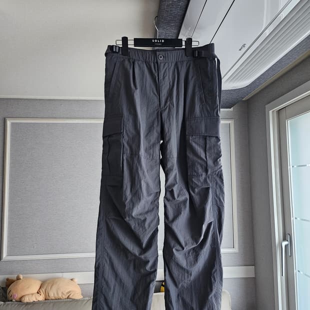 [거의 새것] 시프트지 애쉬 썸머 와이드 핏 카고 팬츠 바지 82