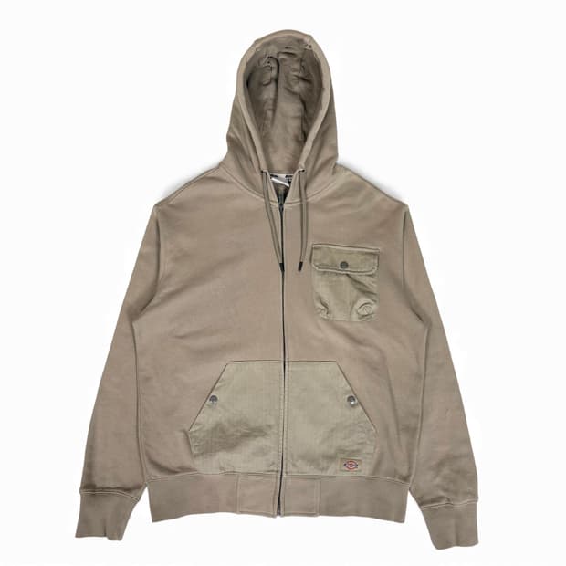 dickies zip up hoodie