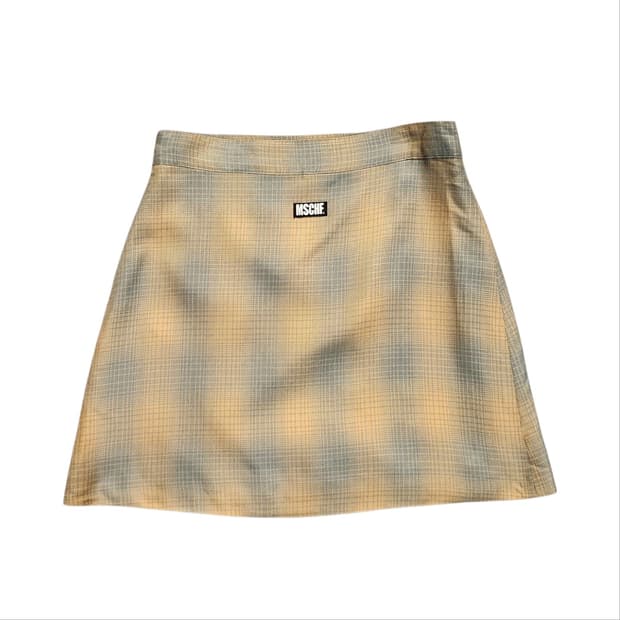 미스치프 체크 미니스커트 (M)