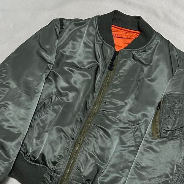 L 60’s 오리지널 플라이트 미공군 ma-1 항공자켓