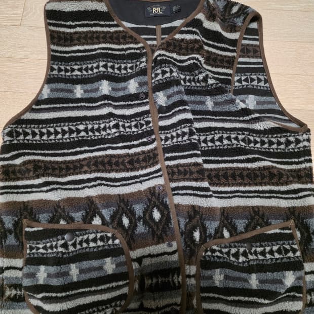 더블알엘 후르스 플리스 베스트 XL