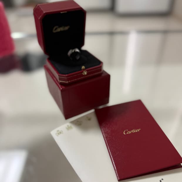 까르띠에 더블C링 48