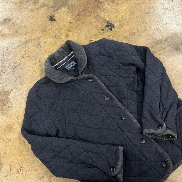 [정품/M] 폴로 진스 랄프로렌 퀼팅 자켓 차콜 b17