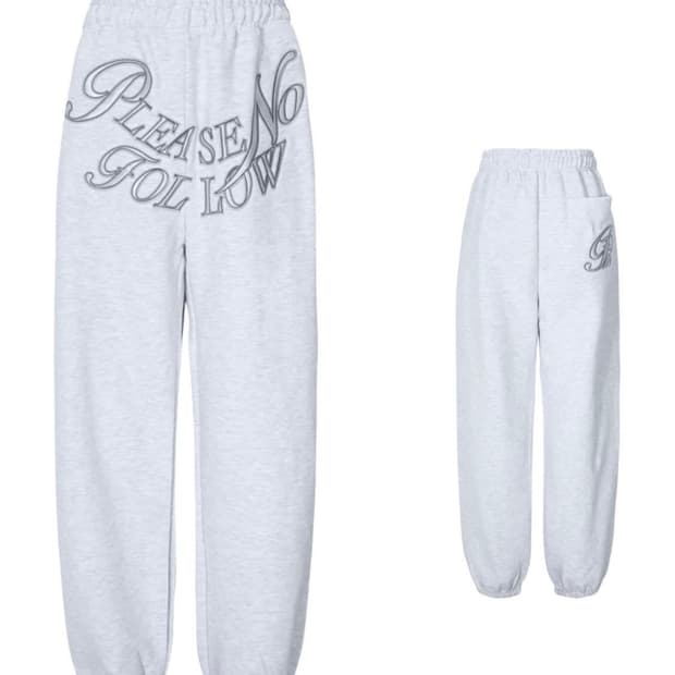 (새상품) 플노팔 마미조거 화이트 멜란지