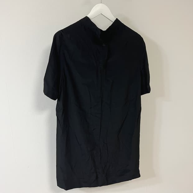 릭오웬스 17SS "WALRUS" 백 버튼 반팔 셔츠 