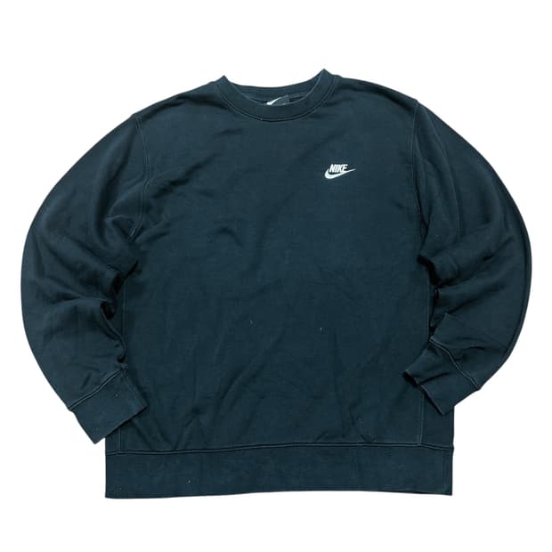 ✨ (바배) 나이키 자수 블랙 맨투맨 