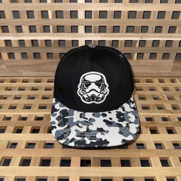 스타워즈 스톰트루퍼 카모 바이저 캡