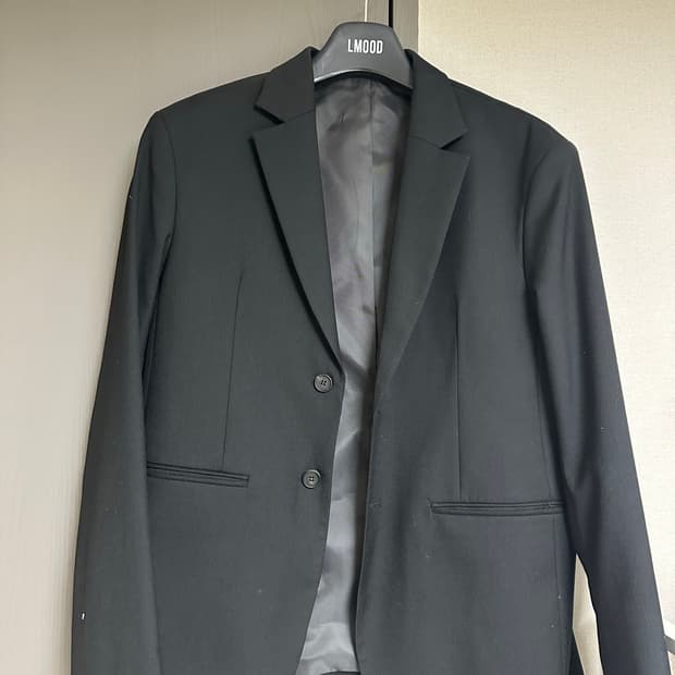 LMOOD 세미와이드 블레이저 슬렉스 세트 46