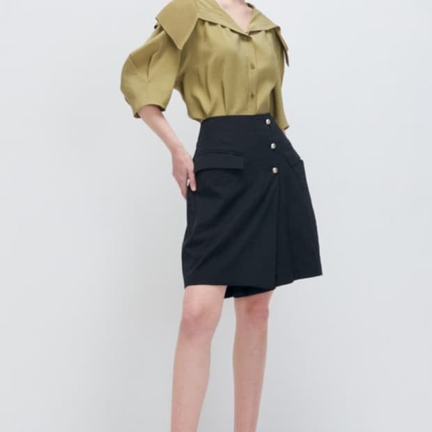 시스템 린넨블렌드 쇼츠 팬츠 55사이즈