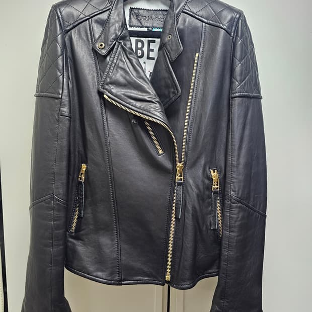 SJYP 스티브제이앤요니피 여성 양가죽 자켓