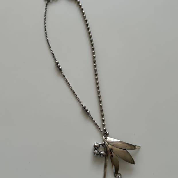 last one/ CHAIN STAINLESS NECKLESS