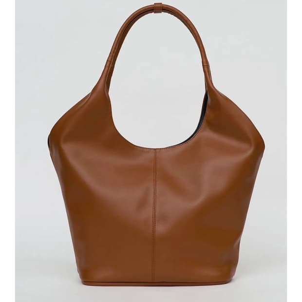 여밈 vase bag 카멜