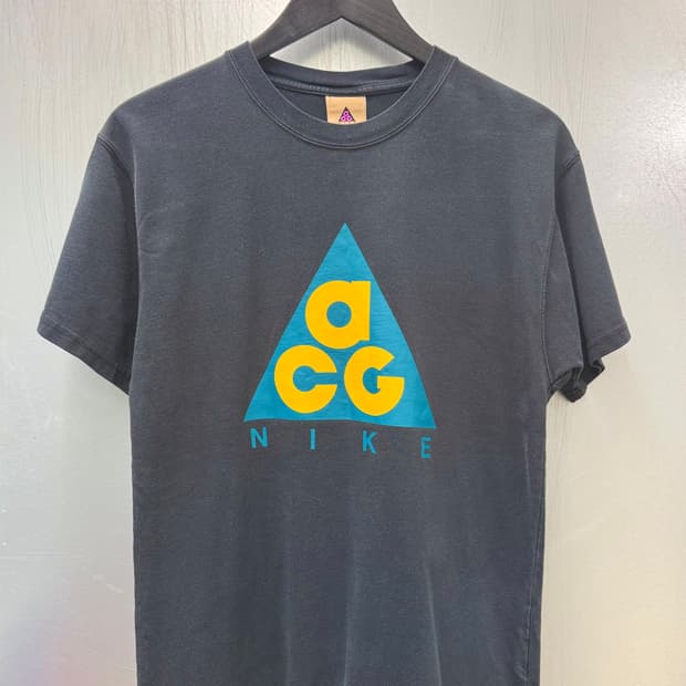 Nike ACG 나이키 ACG 자이언트 로고 티셔츠 블랙