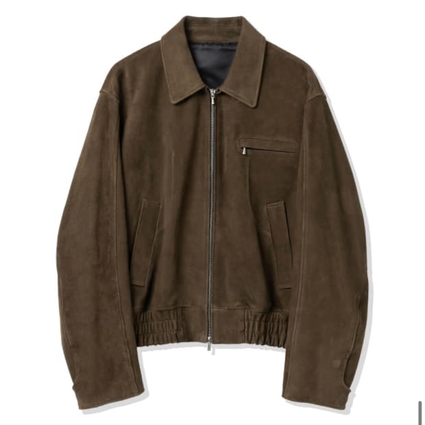 stu 고트 스웨이드 블루종 브라운 M