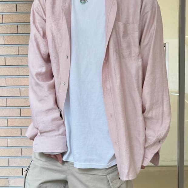 [OS] untitled ideal 썬데이셔츠 핑크