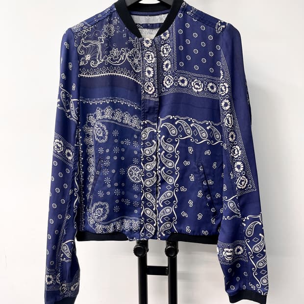 데님 앤 서플라이 페이즐리 반다나 자켓