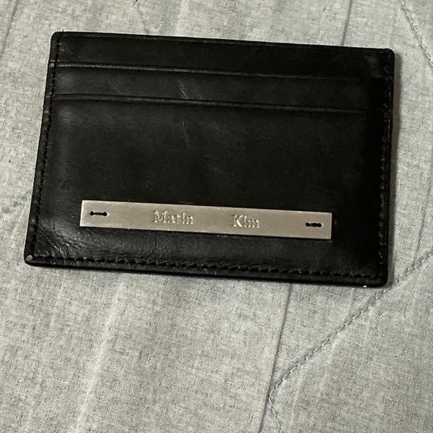 (마지막특가) 마뗑킴 카드지갑 블랙