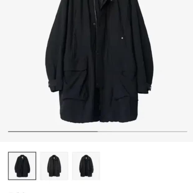 (구매) 폴리테루 헤비카코트 4사이즈 