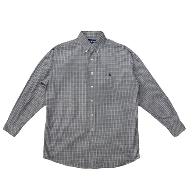 RALPH LAUREN 글렌 체크 셔츠 100