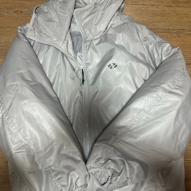 어반디타입 패딩 연그레이 라지