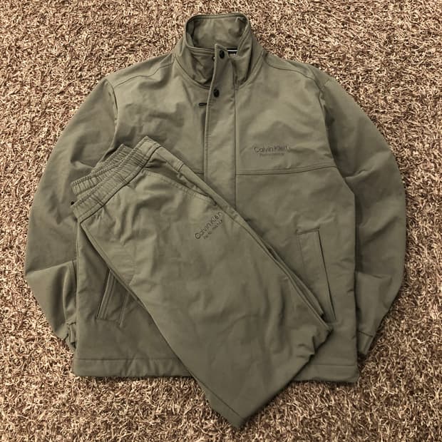 M 캘빈클라인 트레이닝 세트자켓