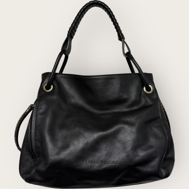 플리니오비조나 이태리 천연가죽 송아지가죽 숄더백