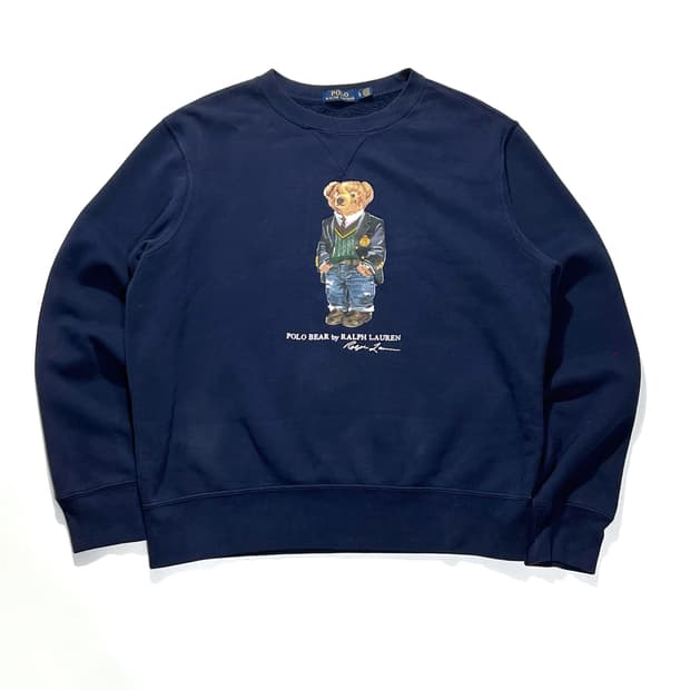 폴로 베어 네이비 맨투맨