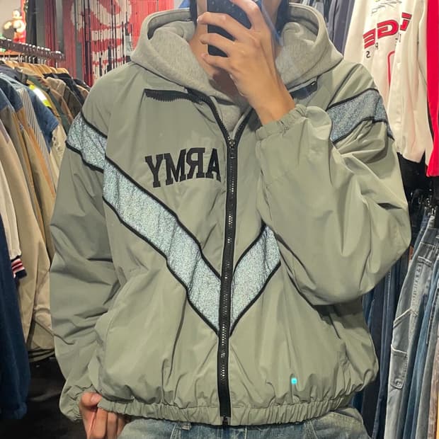 [IM] IPFU ARMY 자켓 그레이