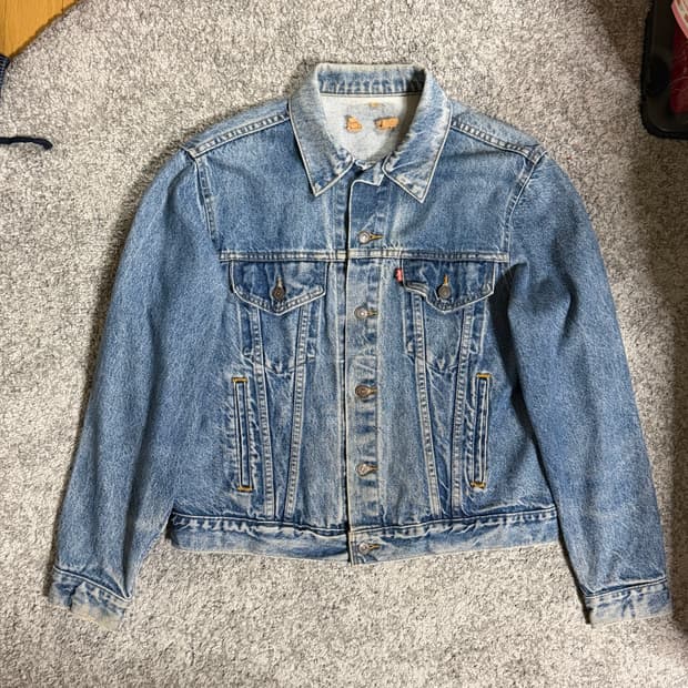 80s 리바이스 3세대 데님 자켓 USA