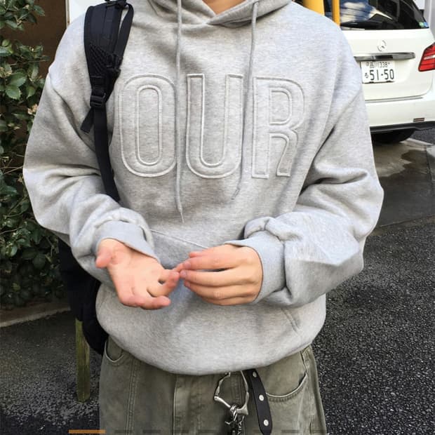 DAN STUDIO 아위 후드티 4C