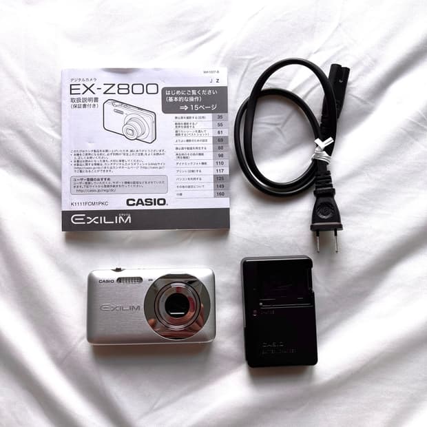 【민트급】카시오 엑슬림 z800 casio exilim