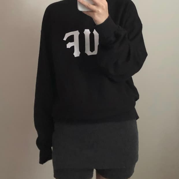 HUF 허프 빅로고 맨투맨