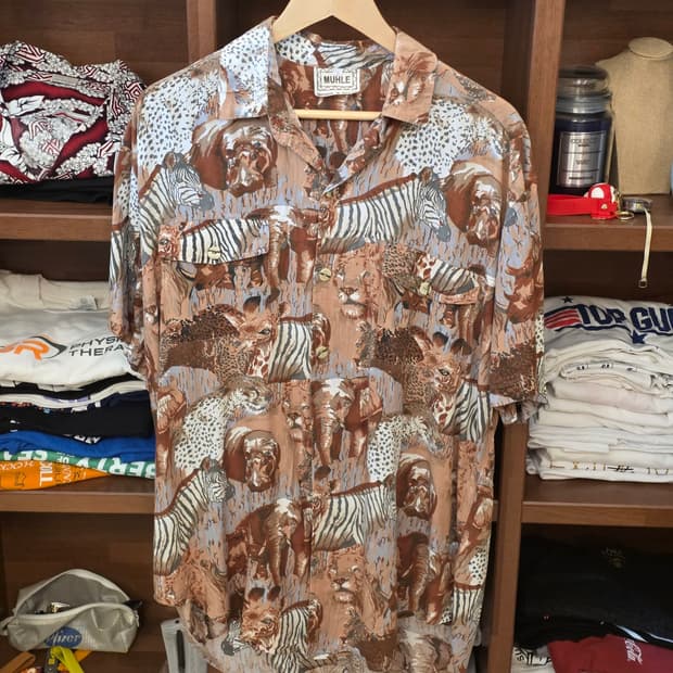 🦓 MUHLE SAFARI ANIMAL shirts